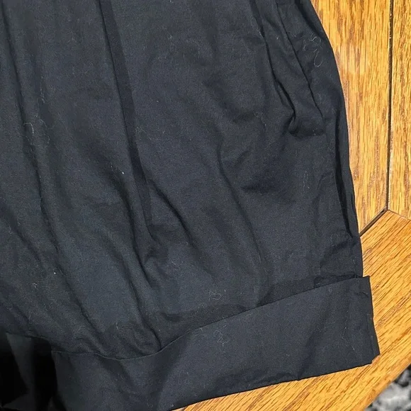 *JASON WU* Black x Ivory Belted Dress Shorts Size XS - Picture 4 of 6